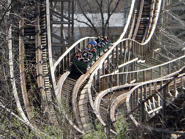 The Boss Rollercoasater at Six Flags St. Louis, Eureka, Missouri