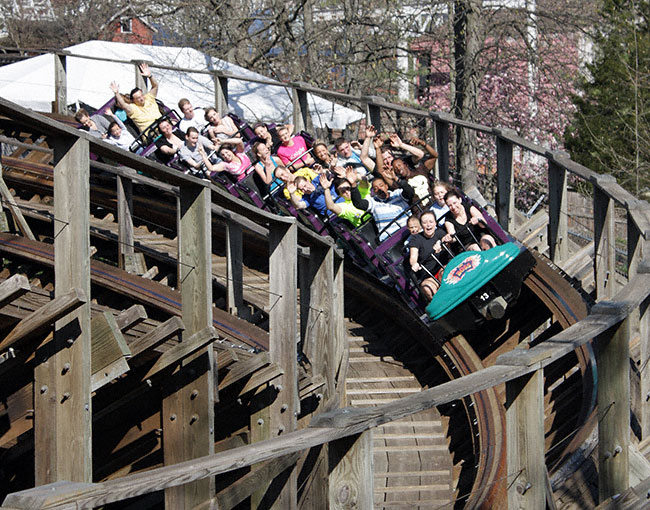 The Boss Rollercoaster at Six Flags St. Louis, Eureka, Missouri