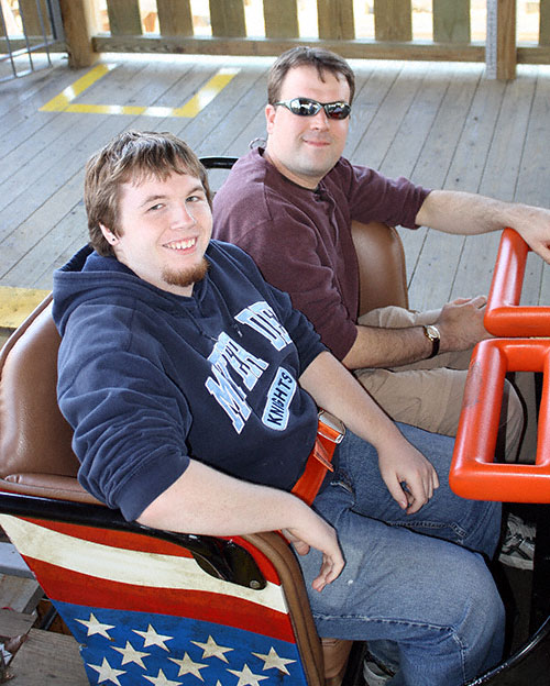 The Evel Knievel Rollercoaster at Six Flags St. Louis, Eureka, Missouri