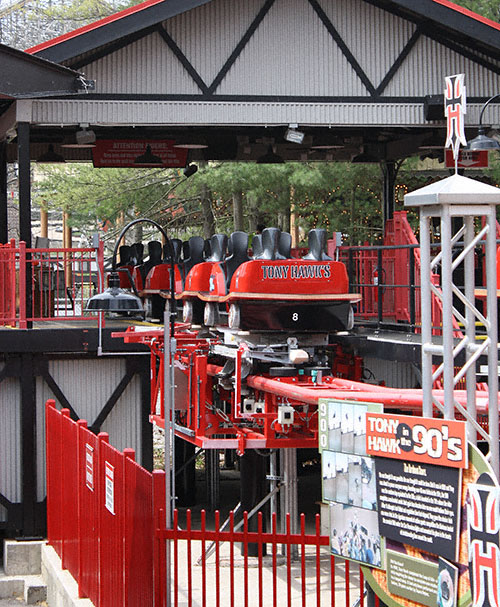 Tony Hawk's Big Spin Rollercoaster at Six Flags St. Louis, Eureka, Missouri