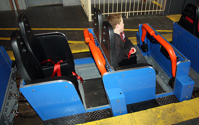 The Screaming Eagle Roller Coaster at Six Flags St. Louis, Eureka, Missouri