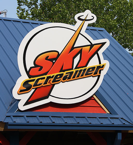The New For 2011 Sky Screamer at Six Flags St. Louis, Eureka, Missouri