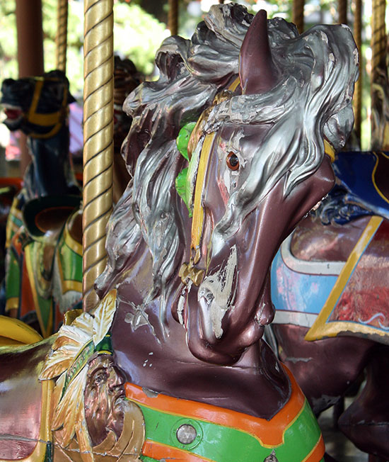 The Grand Ole Carousel at Daredevil Daze at Six Flags St. Louis, Eureka, Missouri