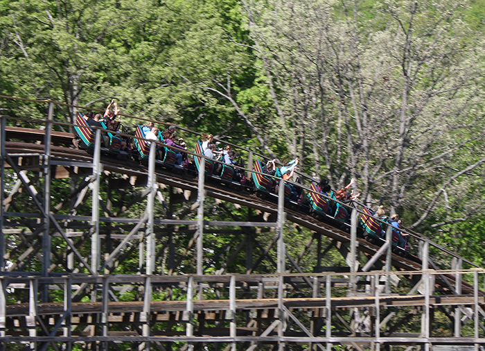 The Boss Roller Coaster at Six Flags St. Louis, Eureka, Missouri