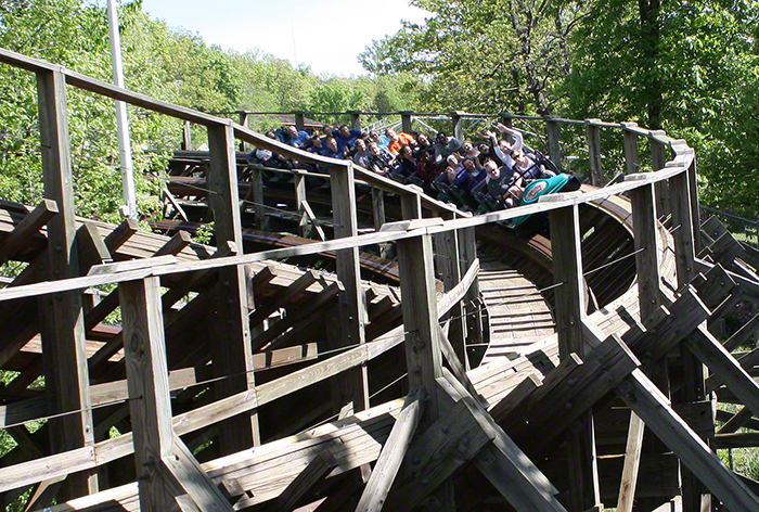 The Boss Roller Coaster at Six Flags St. Louis, Eureka, Missouri