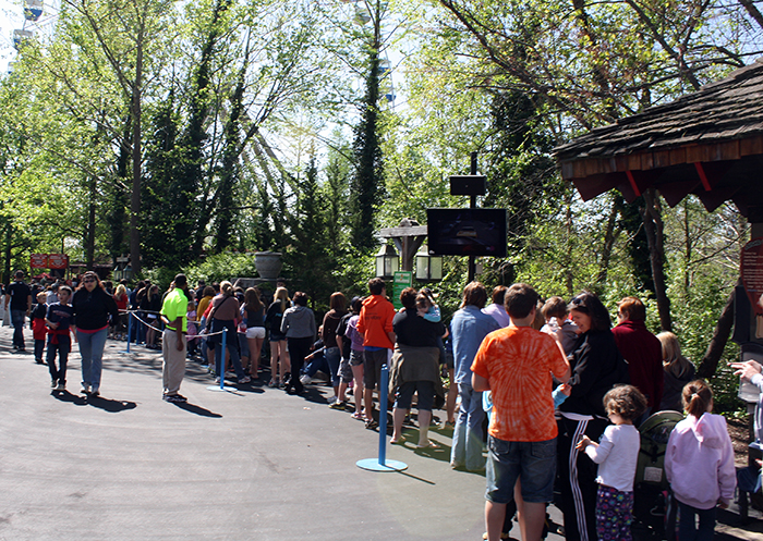 2012 Opening Day at Six Flags St. Louis, Eureka, Missouri