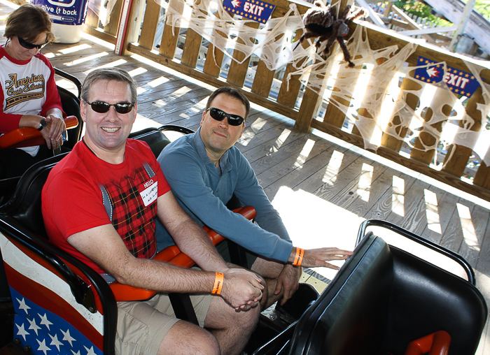 The American Thunder Rollercoaster at Six Flags St. Louis, Eureka, Missouri