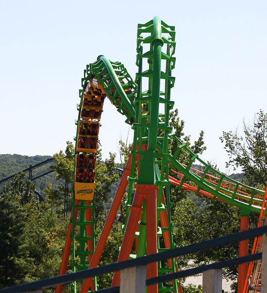 The Boomerang Roller Coaster at Six Flags St. Louis, Eureka, Missouri