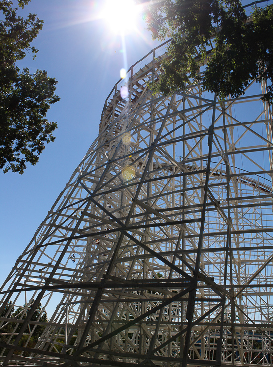 The Sccreaming Eagle Roller Coaster at Six Flags St. Louis, Eureka, Missouri