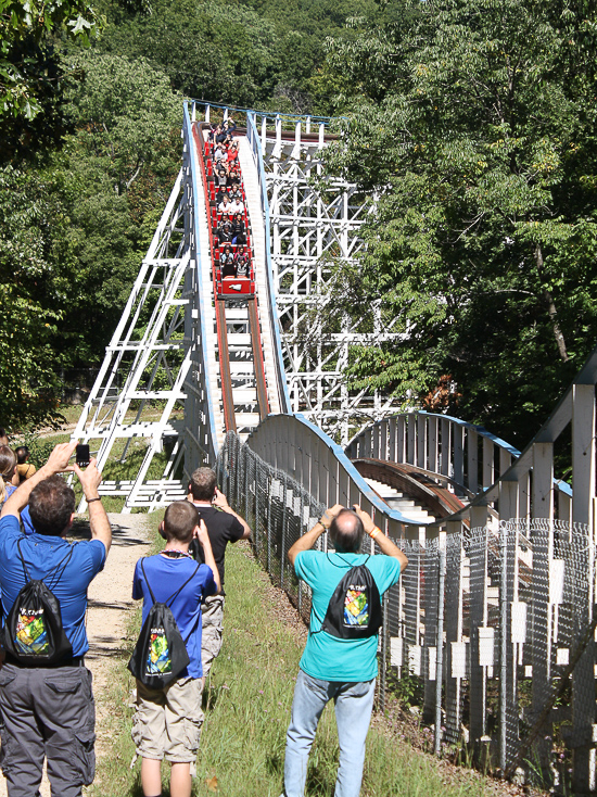 The Sccreaming Eagle Roller Coaster at Six Flags St. Louis, Eureka, Missouri