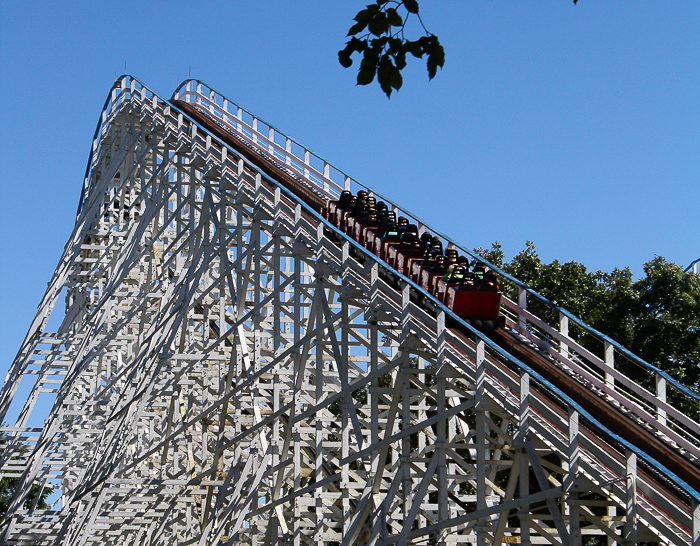 The Screaming Eagle Roller Coaster at Six Flags St. Louis, Eureka, Missouri