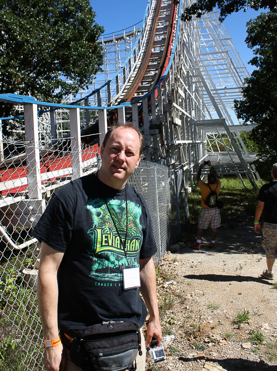 The Screaming Eagle Roller Coaster at Six Flags St. Louis, Eureka, Missouri