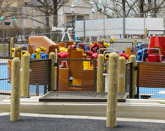 The new for 2014 Tsunami Soaker at Six Flags St. Louis, Eureka, Missouri