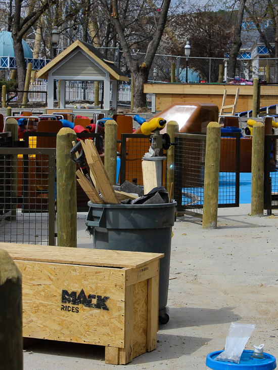 The new for 2014 Tsunami Soaker at Six Flags St. Louis, Eureka, Missouri