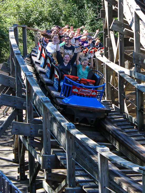 The American Coaster Enthusiasts Daredevil Daze 2014 at at Six Flags St. Louis, Eureka, Missouri