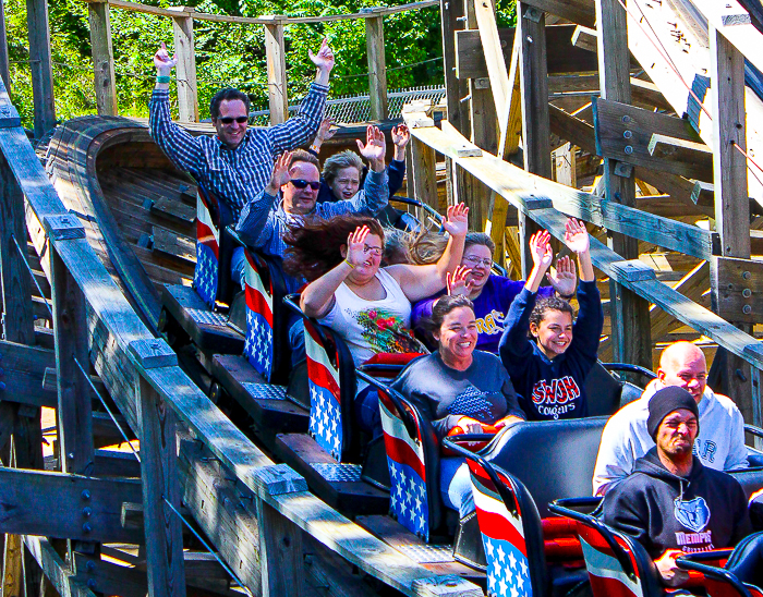 The American Coaster Enthusiasts Daredevil Daze 2014 at Six Flags St. Louis, Eureka, Missouri