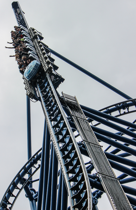 The Mr. Freeze Roller Coaster Behind the scenes tour during Daredevil Daze 2015 Six Flags St. Louis, Eureka, Missouri