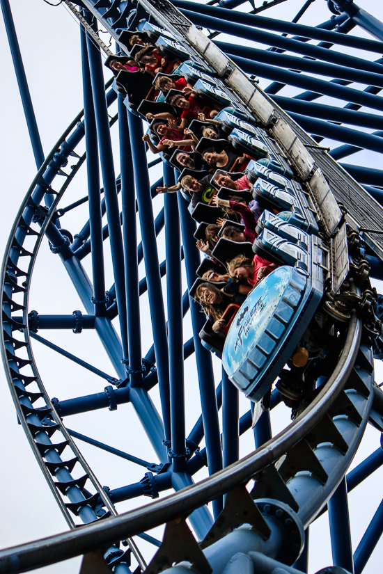 The Mr. Freeze Roller Coaster Behind the scenes tour during Daredevil Daze 2015 Six Flags St. Louis, Eureka, Missouri