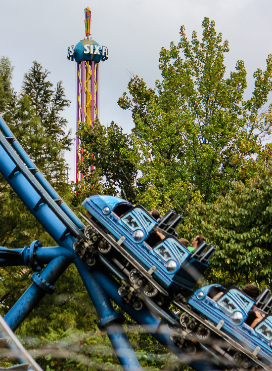 The Mr. Freeze Roller Coaster Behind the scenes tour during Daredevil Daze 2015 Six Flags St. Louis, Eureka, Missouri