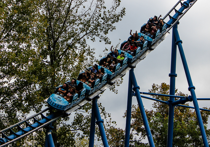 The Mr. Freeze Roller Coaster Behind the scenes tour during Daredevil Daze 2015 Six Flags St. Louis, Eureka, Missouri