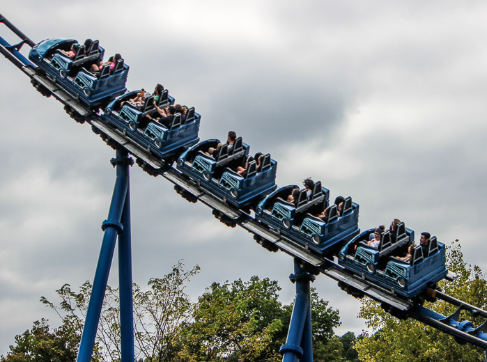 The Mr. Freeze Roller Coaster Behind the scenes tour during Daredevil Daze 2015 Six Flags St. Louis, Eureka, Missouri