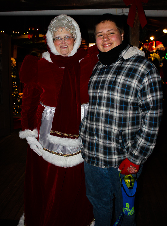 The new for 2016 Holiday In The Park Christmas celebration at Six Flags St. Louis, Eureka, Missouri