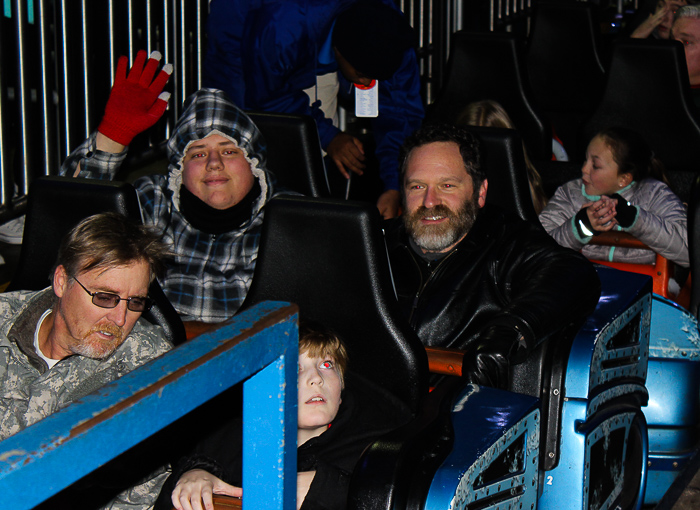 The new for 2016 Holiday In The Park Christmas celebration at Six Flags St. Louis, Eureka, Missouri