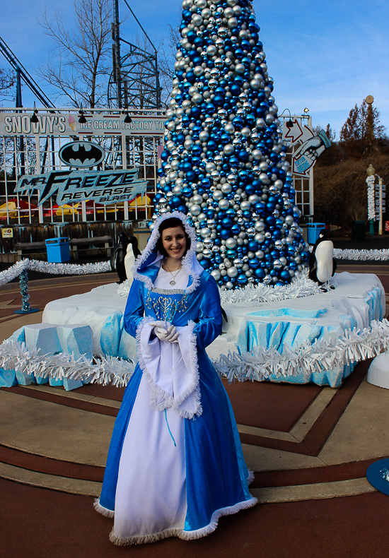 The new for 2016 Holiday In The Park Christmas celebration at Six Flags St. Louis, Eureka, Missouri