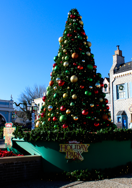 Holiday In The Park Christmas celebration at Six Flags St. Louis, Eureka, Missouri