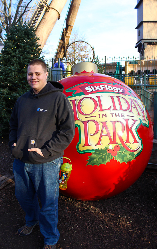 Holiday In The Park Christmas celebration at Six Flags St. Louis, Eureka, Missouri