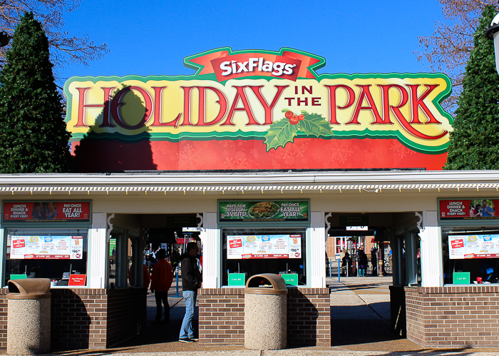 Holiday In The Park Christmas celebration at Six Flags St. Louis, Eureka, Missouri