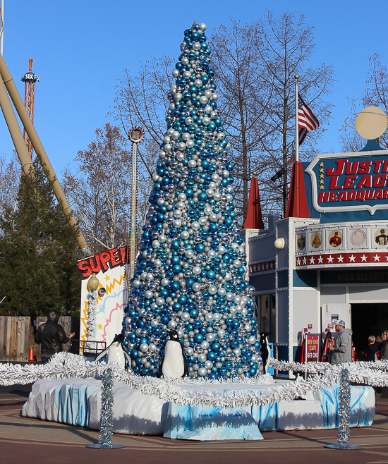 Holiday In The Park Christmas celebration at Six Flags St. Louis, Eureka, Missouri