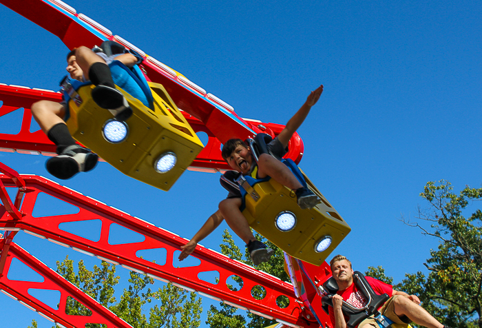 Supergirl at Daredevil Daze-Fright Fest 2019 at Six Flags St. Louis, Eureka, Missouri