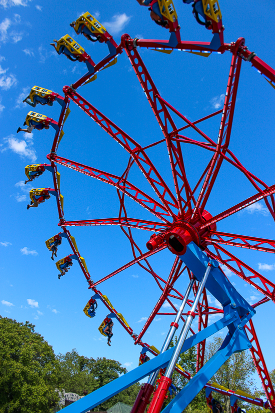 Supergirl at Daredevil Daze-Fright Fest 2019 at Six Flags St. Louis, Eureka, Missouri