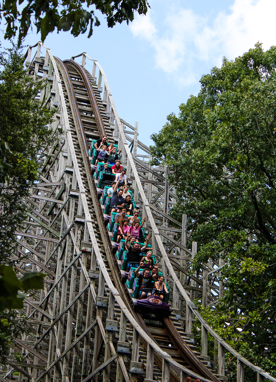  The Boss Rollercoaster at Daredevil Daze at Six Flags St. Louis, Eureka, Missouri