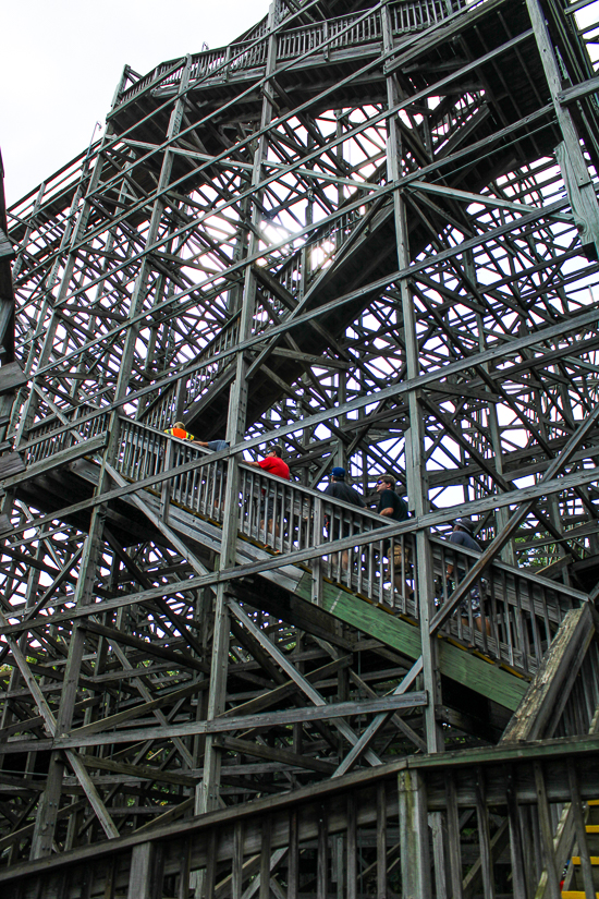 The Boss Rollercoaster at Daredevil Daze at Six Flags St. Louis, Eureka, Missouri