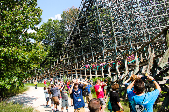  The Boss Rollercoaster at Daredevil Daze at Six Flags St. Louis, Eureka, Missouri