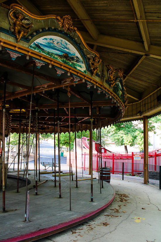 The Grand Ole Carousel at Daredevil Daze at Six Flags St. Louis, Eureka, Missouri