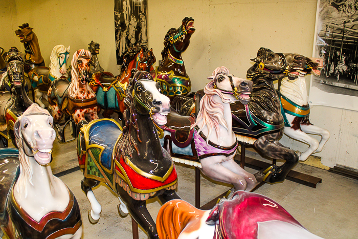 The restoration of the Grand Ole Carousel/PTC Carousel #35 at Six Flags St. Louis, Eureka, Missouri