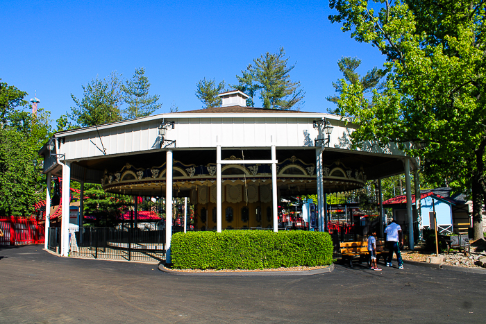 The restoration of the Grand Ole Carousel/PTC Carousel #35 at Six Flags St. Louis, Eureka, Missouri