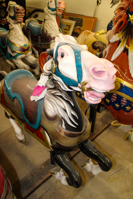 The restoration of the Grand Ole Carousel/PTC Carousel #35 at Six Flags St. Louis, Eureka, Missouri