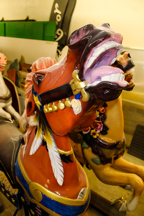 The restoration of the Grand Ole Carousel/PTC Carousel #35 at Six Flags St. Louis, Eureka, Missouri