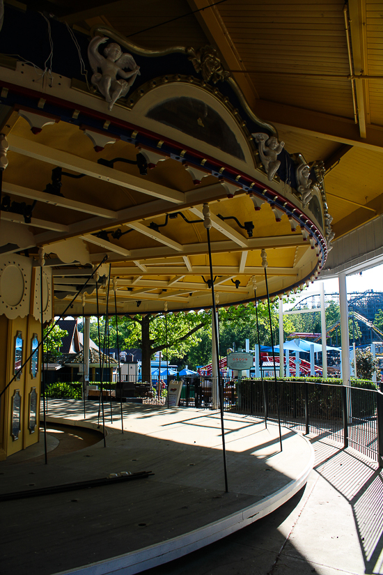 The restoration of the Grand Ole Carousel/PTC Carousel #35 at Six Flags St. Louis, Eureka, Missouri