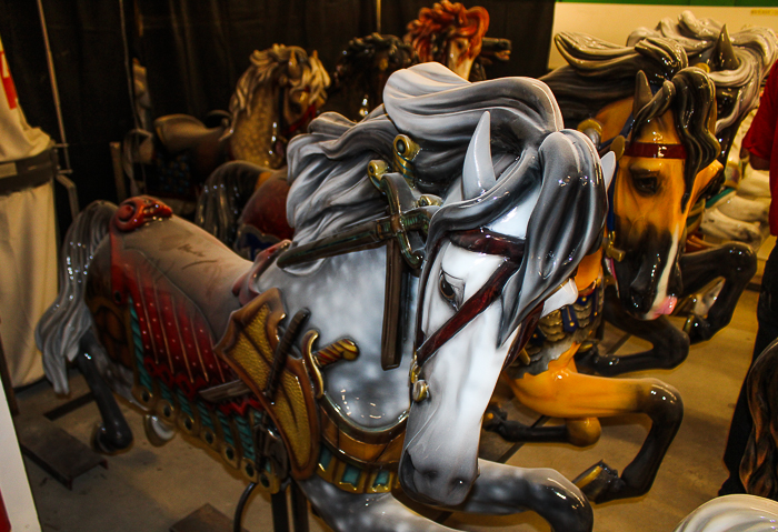 The restoration of the Grand Ole Carousel/PTC Carousel #35 at Six Flags St. Louis, Eureka, Missouri