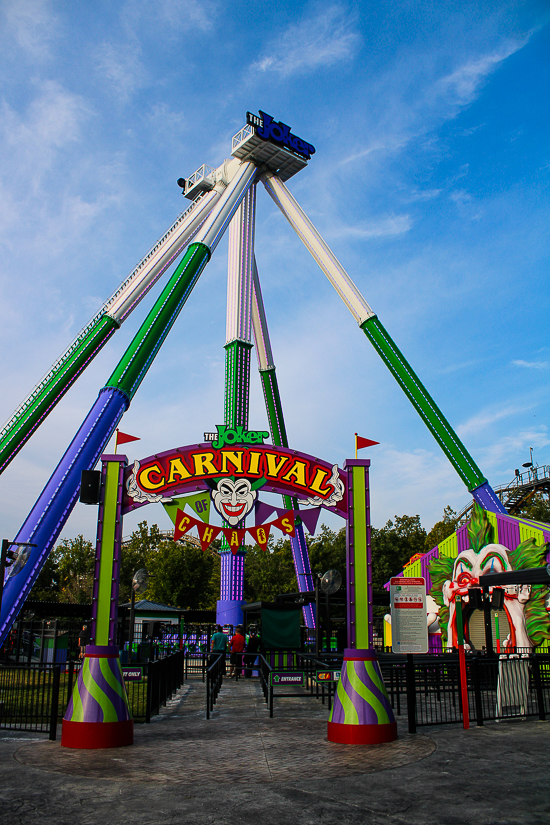The Joker: Carnival of Chaos Media Preview at Six Flags St. Louis, Eureka, Missouri