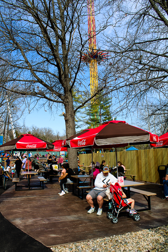 Opening Day at Six Flags St. Louis, Eureka, Missouri