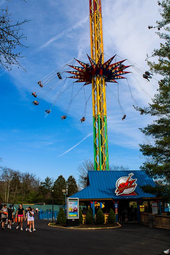 Opening Day at Six Flags St. Louis, Eureka, Missouri