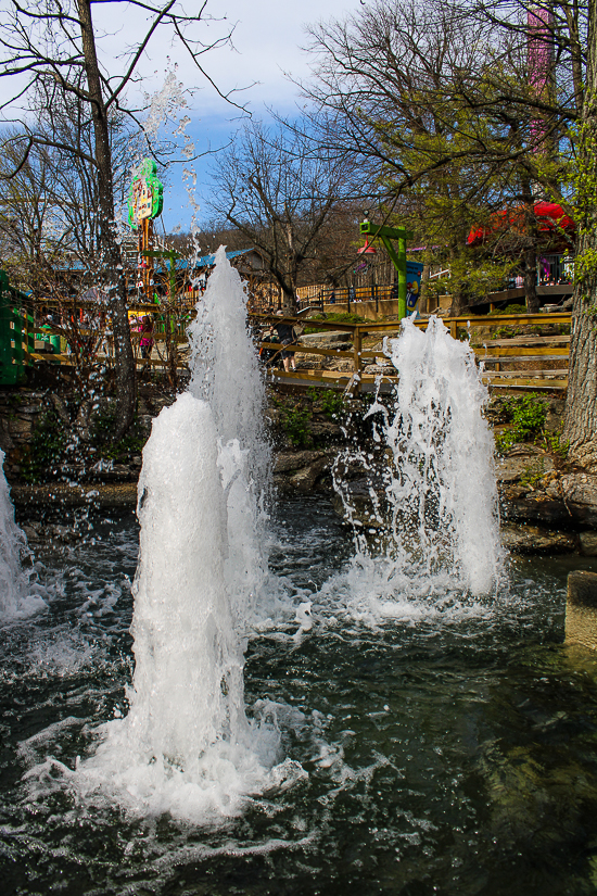 Opening Day at Six Flags St. Louis, Eureka, Missouri