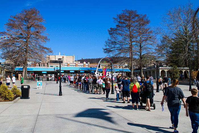 Opoening Day at Six Flags St. Louis, Eureka, Missouri