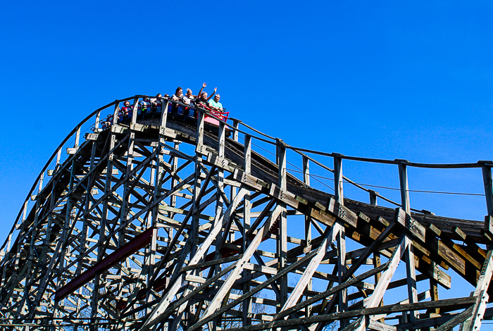 Opening Day at Six Flags St. Louis, Eureka, Missouri